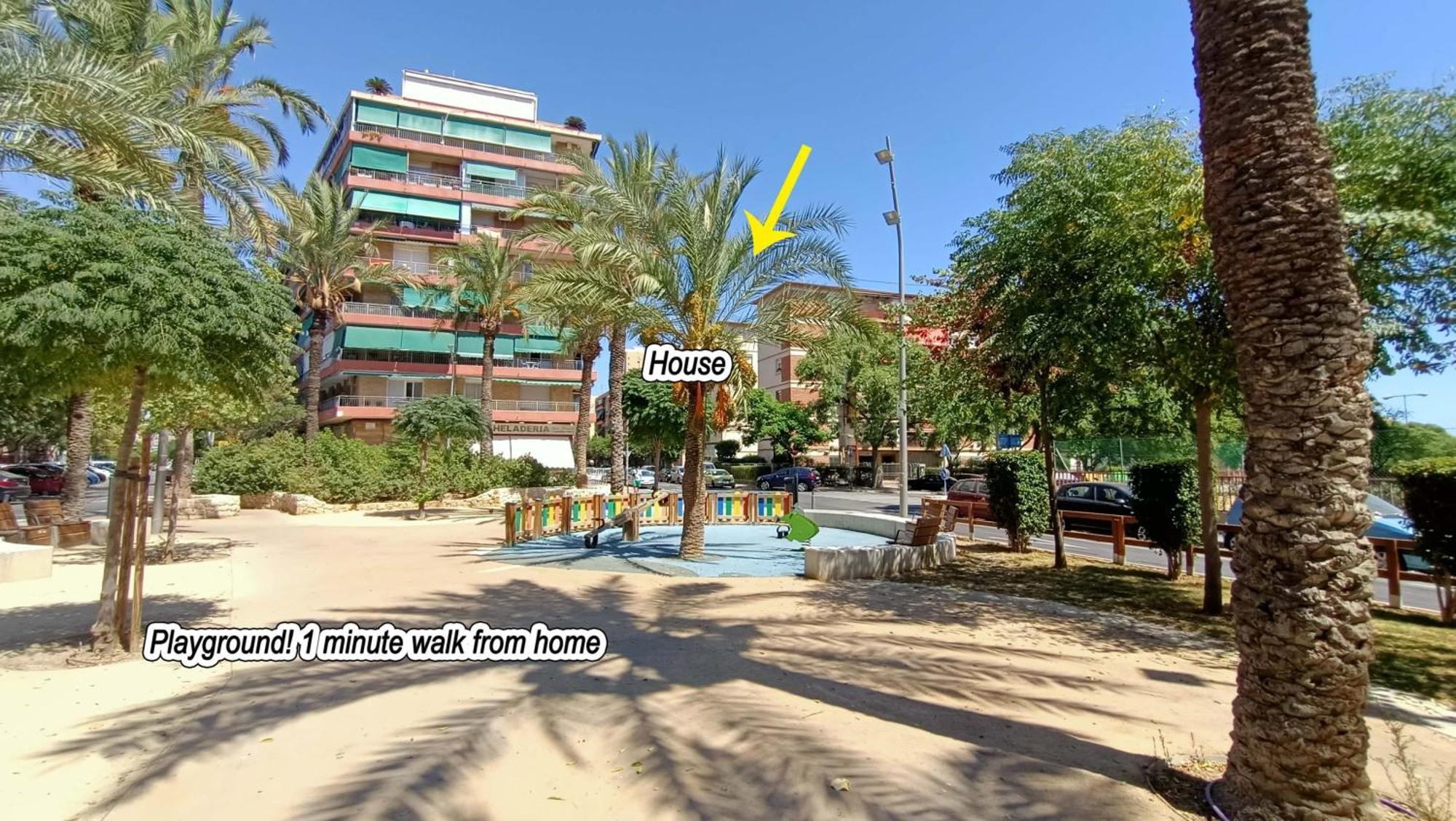 Visitando A Mijail Lägenhet Alicante Exteriör bild